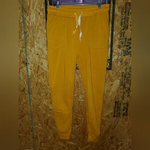 Mustard sweat pants